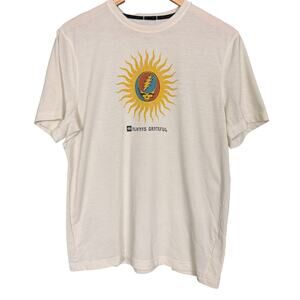 686 Everywhere DRI Release Grateful Dead Vintage Cream Music SS T-Shirt M